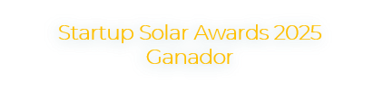 UNEF Startup Solar Awards 2025 winner